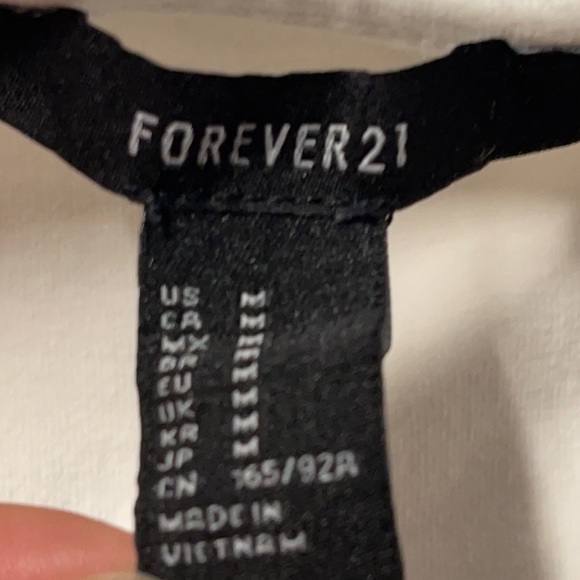 Forever 21 Scoop Back White Cami Bodysuit - Picture 8 of 10